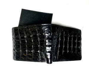 Croc leather Wallet
