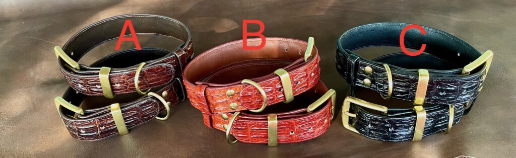 Crocodile Dog Collar